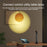 HFW-001 2-in-1 Rotatable Table Lamp Indoor Atmosphere Light App Control Student Study Lamp - 4