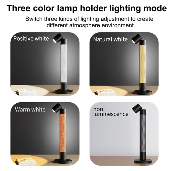 HFW-001 2-in-1 Rotatable Table Lamp Indoor Atmosphere Light App Control Student Study Lamp - 6