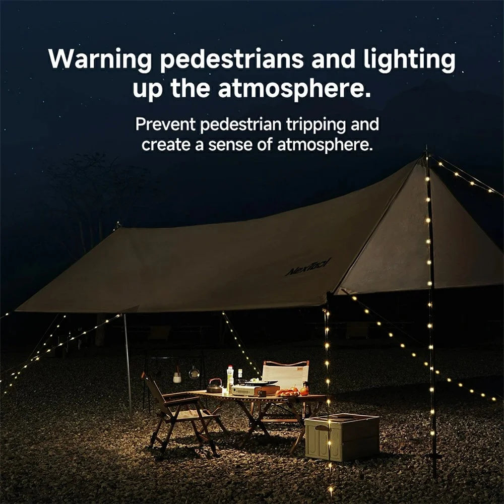 XIAOMIYOUPIN NEXTOOL Camping Twinkle Light 2m Light String Outdoor Running Cycling Lamp (Chinese Version) - 3