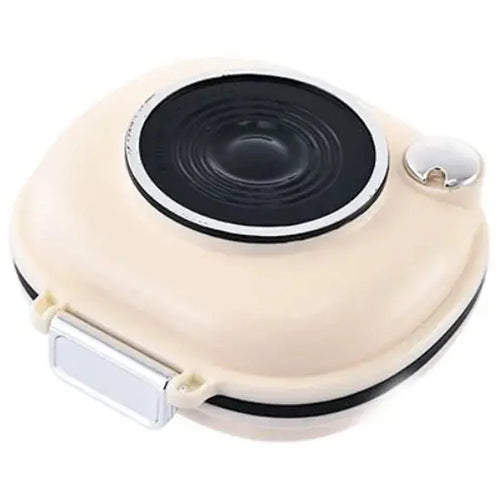 Camera Shape 7 Days Weekly Pill Dispenser Organizer Box Daily Medicine Storage Case, Size S (BPA Free, No FDA) - 1