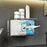 Wall Mounted Water Ripple Texture PET Tissue Box Adhesive Toilet Paper Case - Cream - 4