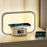 ZM-WRO1 3-in-1 Touch Control Bedside Night Light 10W Wireless Charger Digital Clock - 1