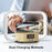 ZM-WRO1 3-in-1 Touch Control Bedside Night Light 10W Wireless Charger Digital Clock - 2