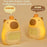 C20 Cute Cartoon Capybara Alarm Clock Dimmable Bedside Night Light for Kids Room - 4