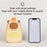 C20 Cute Cartoon Capybara Alarm Clock Dimmable Bedside Night Light for Kids Room - 6