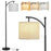3 Color Temperatures 9W LED Bulb Modern Floor Lamp for Living Room with Foot Switch - EU Plug - 1