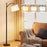 3 Color Temperatures 9W LED Bulb Modern Floor Lamp for Living Room with Foot Switch - EU Plug - 2