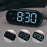 LED Large Display Digital Clock Adjustable Brightness RGB Color Changing Alarm Clock for Home - 4