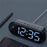 LED Large Display Digital Clock Adjustable Brightness RGB Color Changing Alarm Clock for Home - 6