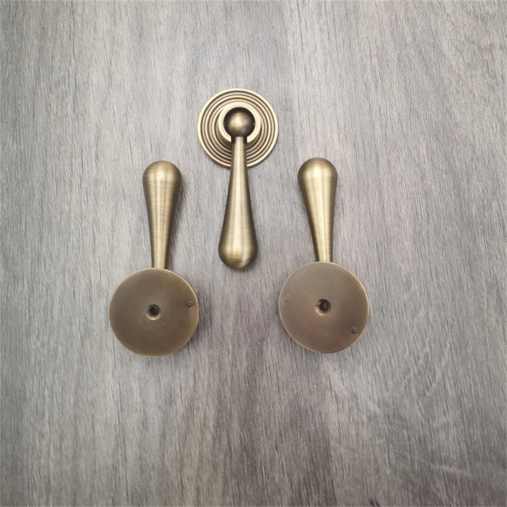 P8026 71cm New Chinese Pendant Handle Pure Brass Retro Handle Drawer Bedside Table Shoe Cabinet Wardrobe Door Handle - 4