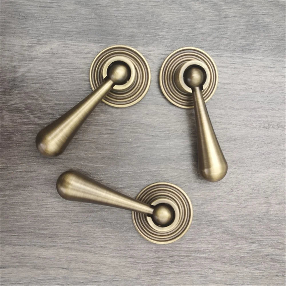P8026 71cm New Chinese Pendant Handle Pure Brass Retro Handle Drawer Bedside Table Shoe Cabinet Wardrobe Door Handle - 6