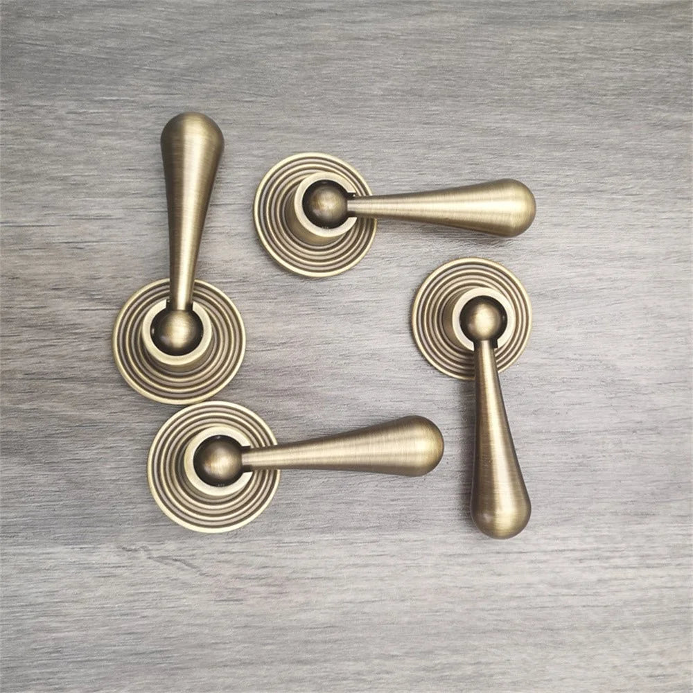 P8026 71cm New Chinese Pendant Handle Pure Brass Retro Handle Drawer Bedside Table Shoe Cabinet Wardrobe Door Handle - 7