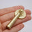 P8001-60 60mm New Chinese Handle Pure Brass Solid Small Cabinet Drawer Door Handle - 2