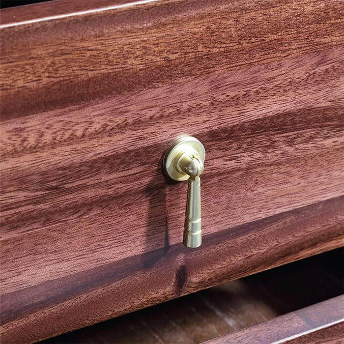 P8001-60 60mm New Chinese Handle Pure Brass Solid Small Cabinet Drawer Door Handle - 3