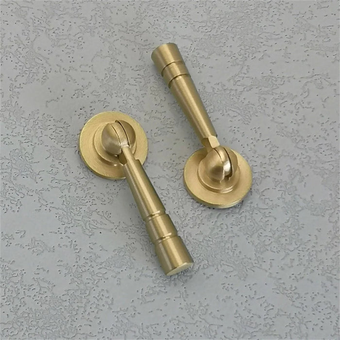 P8001-60 60mm New Chinese Handle Pure Brass Solid Small Cabinet Drawer Door Handle - 5