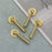 P8001-60 60mm New Chinese Handle Pure Brass Solid Small Cabinet Drawer Door Handle - 7