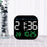 10.55 inch Digital Large Display Clock Electronic Clock with Date / Month / Temperature LED Display for Desk / Wall - Blue  /  White  /  Green - 3