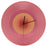 12 inch Music Record Wall Art Clock Translucent Silent Round Clocks Home Decor (No Battery) - Red - 1