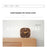 Black Walnut Wood Mini Desk Clock Silent Quartz Movement Table Clock for Bedroom Kitchen - 4