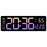 5526 LED Digital Display Electronic Wall Clock Multi-Function Countdown Alarm Clock - Pink - 1