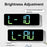 5526 LED Digital Display Electronic Wall Clock Multi-Function Countdown Alarm Clock - Pink - 4