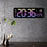 5526 LED Digital Display Electronic Wall Clock Multi-Function Countdown Alarm Clock - Pink - 6