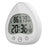 Silent Digital Alarm Clock with Suction Cup Waterproof Countdown Timer Temperature Humidity Sensor - 6