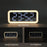 Mirror Surface LED Digital Alarm Clock Temperature Display Students Bedside Desktop Clock - Black - 4
