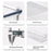 Kitchen Cabinet Drawer Storage Box PET Clear Snack Organizer Container, Wide Large 33.5 x 25 x 20cm - 5