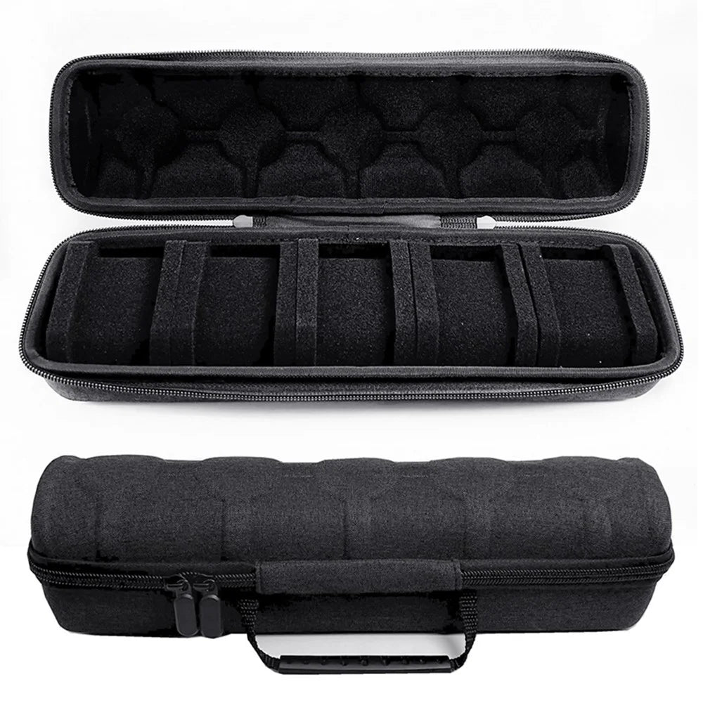 5 Slot Watch Smartwatch Hard Shell Protective Case Portable Storage Box with Soft Sponge Pillows - 1