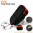 For JBL PartyBox Dual Microphone Carrying Case EVA+Nylon Handheld Wireless Mic Protective Bag - 2