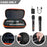 For JBL PartyBox Dual Microphone Carrying Case EVA+Nylon Handheld Wireless Mic Protective Bag - 3