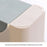 Drawer Design Plastic Desktop Jewelry Makeup Brush Lipstick Storage Container Cosmetic Organizer Box - Blue - 7