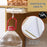 Under Desk Drawer Organizer Hidden Self-Adhesive Space Saving ABS Storage Box Size XL - White - 2