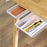 Under Desk Drawer Organizer Hidden Self-Adhesive Space Saving ABS Storage Box Size XL - White - 4