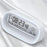 Smart Calendar Alarm Clock Transparent Multi-Function Home Office Desktop Digital Clock - White - 2