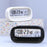 Smart Calendar Alarm Clock Transparent Multi-Function Home Office Desktop Digital Clock - White - 4