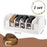 Belt Organizer Bamboo Storage Box Multi Compartment Wardrobe Waist Belt Accessory Holder - White - 6