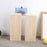 Minimalist Wooden Storage Box with Sliding Lid Rectangular Home Organizer - 5