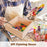 10 x 10 x 6cm Wooden Organizer Box Desktop Storage Container for Cards / Jewelry - 4