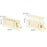 3-Tier Egg Storage Container Auto Rolling Design Refrigerator Side Door Organizer (BPA Free, No FDA) - Beige - 7