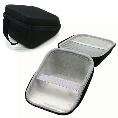 For Omron Yuwell Blood Pressure Monitor Carrying Case Storage Bag Protective Cover Box with Mesh Pocket - 1