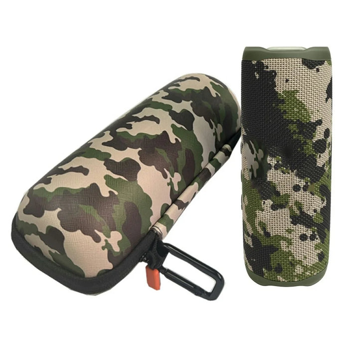 For JBL Flip 6 / 5 / 4 Storage Bag Wireless Bluetooth-compatible Speaker Protective Case Hard Shell EVA Carrying Pouch with Strap - 2