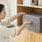 Cotton Linen Foldable Storage Box with Lid Large Size 44 x 30 x 29cm Organizer Container for Home Use - Grey - 7