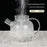 600ML Transparent Teapot Heat Resistant High Borosilicate Glass Water Kettle Shatterproof Juice Jug ( No FDA, BPA Free ) - 5