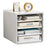 Open Style Desktop Organizer 4-Drawer Storage Box A4 File Cabinet Workstation Organizer for Office / Home - 1