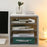 Drawer Style Desktop Organizer 4-Tier Clear File Cabinet A4 Documents Workspace Storage Box for Office / Home - 5