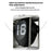 Time Flyer Flip Clock Desktop Automatic Mechanical Clock Decorative Aircraft Shaped Table Clock - White - 3
