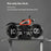 Motorcycle Design Flip Desk Clock Creative Decorative Mechanical Timepiece - Black+Red - 2