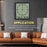 TS-8675 Multifunctional Digital Wall Clock Large Screen Display Temperature Humidity Meter Alarm Clock - 5